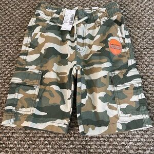 Children's Place Camouflage Cargo Shorts, size 5